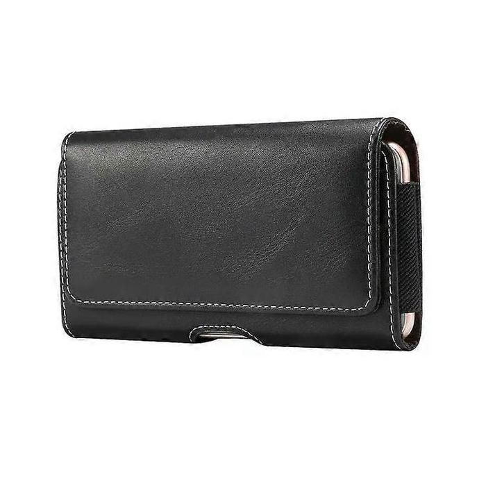 Étui ceinture magnétique en cuir pour téléphone homme sacoche banane pour iPhone 16 15 14 13 12 11 Pro Max XR XS SE 7 8