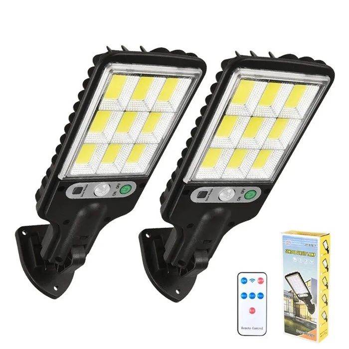 Lot de 2 Lampe Solaire Exterieur 3 Modes dÉclairage IP65 Étanche Détecteur de Mouvement éclairage grand angle Pour Jardin