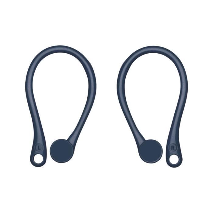 Bleu - Support'écouteurs Anti perte, pour Apple Iphone XS Max X XR Airpods  2-3 Pro, support'écouteurs sans fi - Cdiscount TV Son Photo