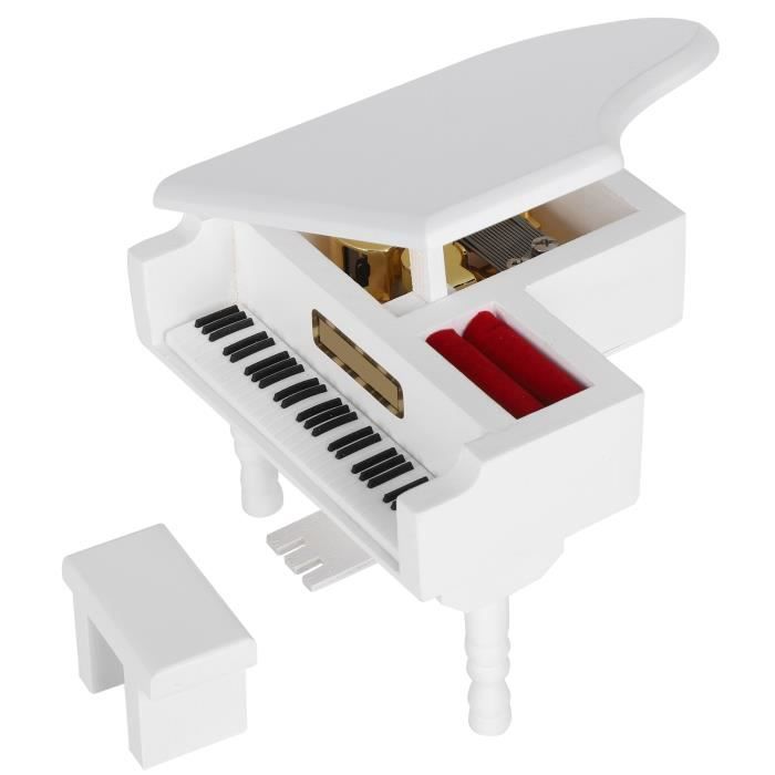 Miniature en plastique Piano canapé salon cheveux Simulation maison de poupée me Miniature en plastique Piano canapé salon cheveux Simulation maison de poupée me