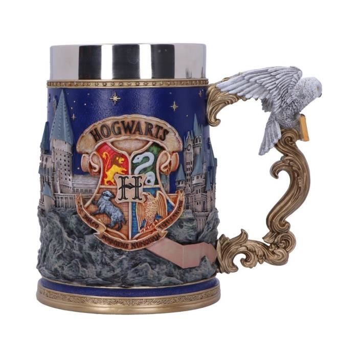 Chope à Collectionner - Harry Potter - 15.5cm - Céramique - Bleu - Lave-vaisselle compatible