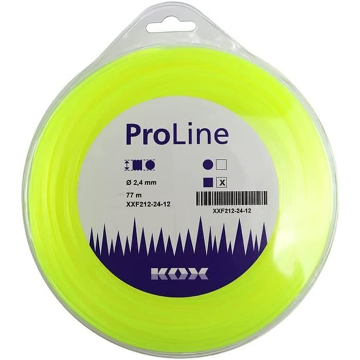 ProLine Fil carré pour débroussailleuse[481] - Cdiscount Jardin