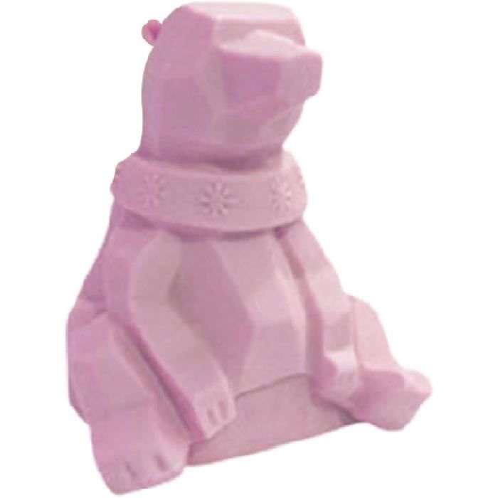 Moule en Silicone ours stéréo 3D DIY,moule à bougie en forme d'animal