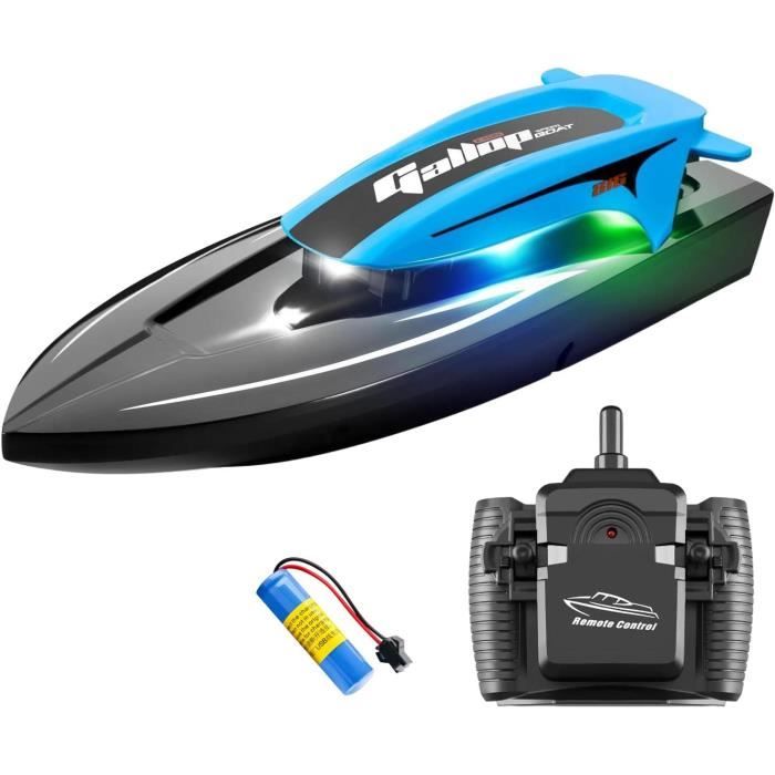 Bateau Télécommandé Canard étanche - RC 2,4 GHz Pour Piscine Ou Bassin, Vitesse 15 Km/h