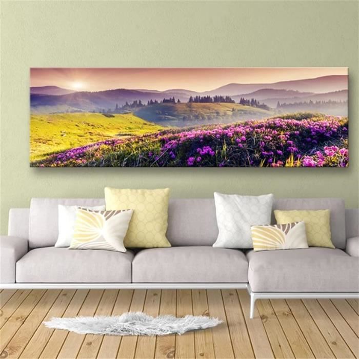 Diamond Painting Paysage Montagne Enneigée 40x55 Cm - Kit Complet Avec Diamants Carrés