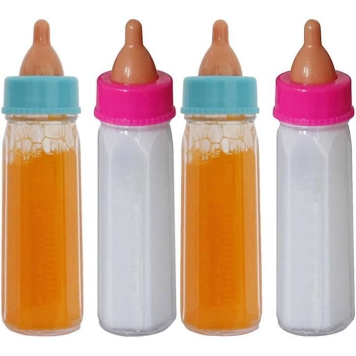 4pcs Jouet magique de bouteille de lait de poupée de bébé, bouteille de  poupée créative disparaissant des bouteilles de poupée - Cdiscount Jeux -  Jouets