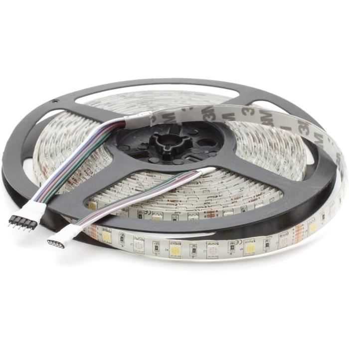 💡 Bande LED Blanc Froid 5m 300 LED - Vendeur Français - Neuf Sous Emballage - Éclairage Décoratif