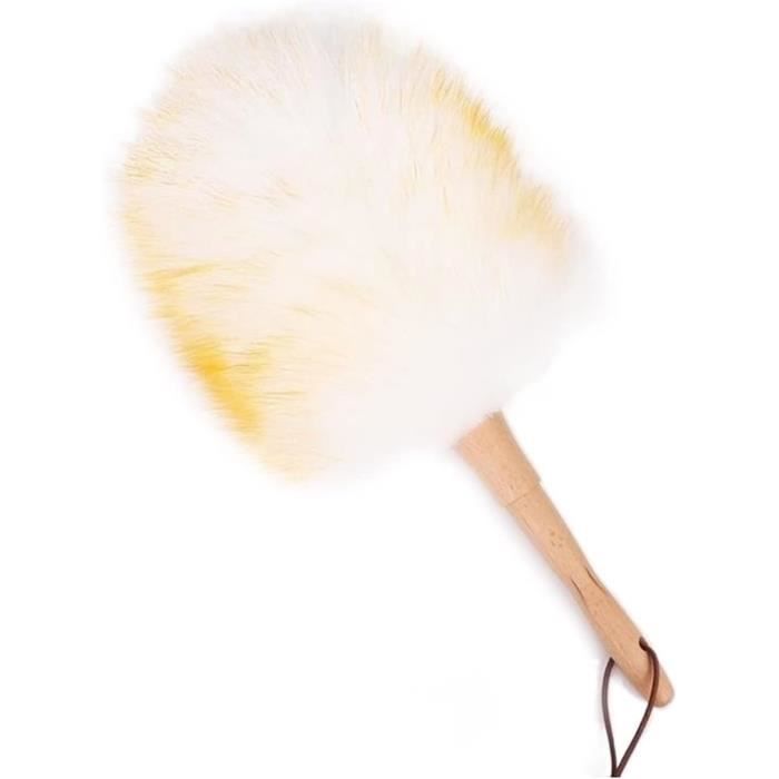 Plumeau En Plumes D'autruche Artificielles - 35 Cm, Manche En Bois, Pour Dépoussiérer - 8
