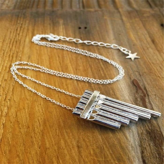 Peter Pan Collier De Flute Pendentif Flute A Pan Neverland Peter Pan Bijoux Fantaisie Peter Pan Bijoux Peter Pan Cosplay Colli Achat Vente Sautoir Et Collier Peter Pan Collier De
