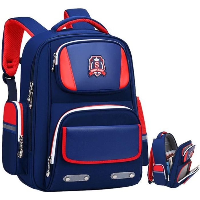 Cartable Garcon Fille Primaire Sac a Dos Sac d ecole Garcon Sac a Dos Cartable pour Garcons Enfant Primaire Sac Cadeau Rentree Scol Cdiscount Bagagerie Maroquinerie