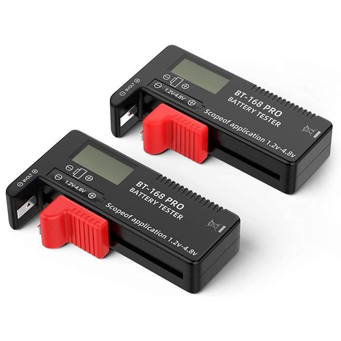Testeur De Piles Numérique Greluma - Pour Piles AA AAA C D 9V 1.5V