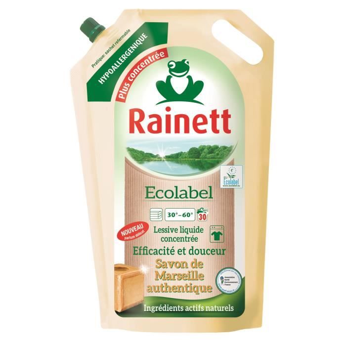 Lessive Liquide Savon De Marseille 1 98l Rainett Cdiscount Au Quotidien