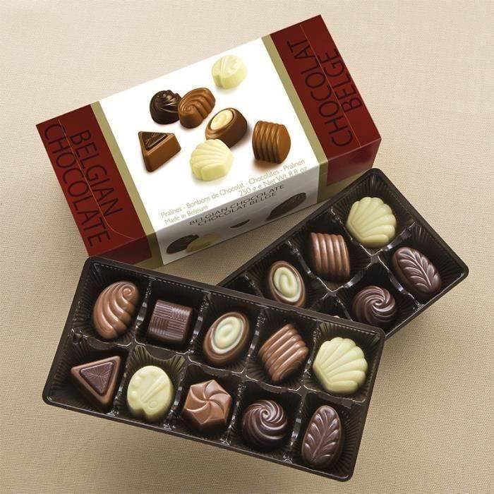 Un Assortiment De Chocolats Belges