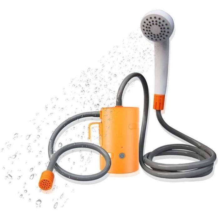 Douche Extérieure Portable Douche De Camping Étanche Usb Pompe De