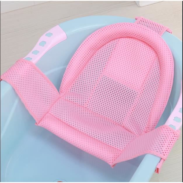Support Pour Bain De Bebe De Chaise Naissance En Filet De Douche Pour Baignoire Reglable Et Antiderapant Pour Bebe 0 24 Mois Rose Cdiscount Puericulture Eveil Bebe