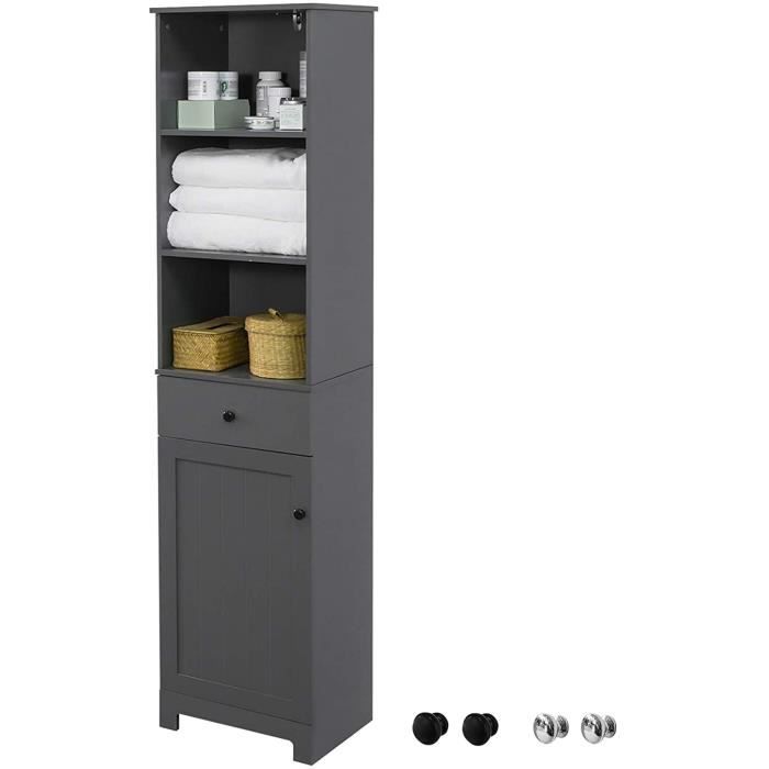 Petit Meuble Haut Salle De Bain Cdiscount