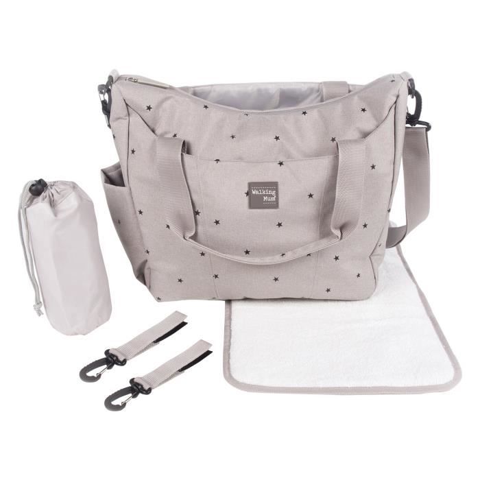 Walking Mum Marche Maman Sac fourre tout avec matelas langer
