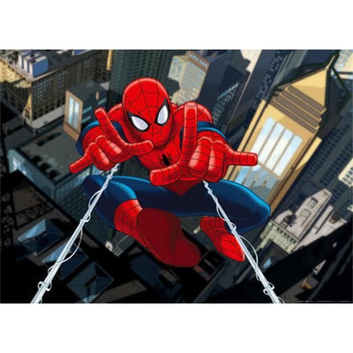 Papier Peint Marvel Spiderman Theme Spiderman Flyingcollection 100 Licence Marvel Spiderman Donnez A Votre Enfant La Decoration Achat Vente Papier Peint Papier Peint M Spiderman Cdiscount
