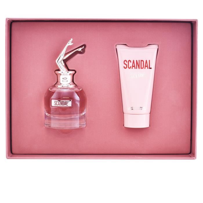 Coffret Eau De Parfum Scandal 50 Ml Lait Corporel 75 Ml Achat