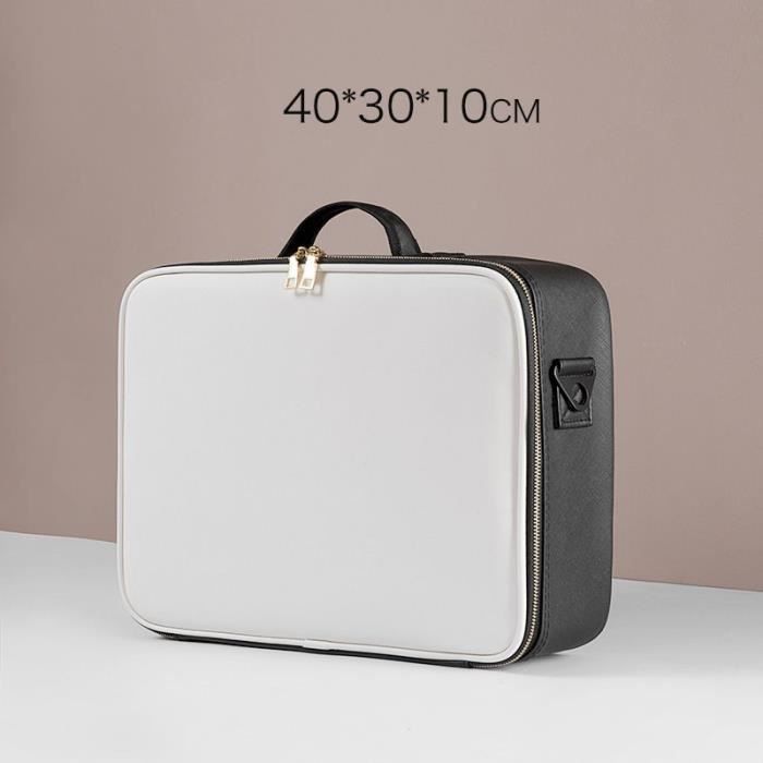 Relavel Trousse De Maquillage Géante En Cuir PU – Sac à Dos & Valise De Voyage 3-en-1 Pour Maquilleuses Pros – Grande Capacité Avec Isolation Anti-Chaleur