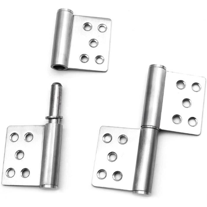 Clé De Réglage Charnière Porte Pour Charnières Drappeau 8-25 Mm - Acier Robuste - Portes Salle Blanche & Coupe-Feu - 9