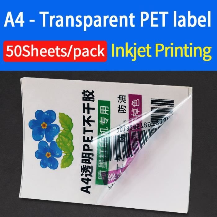 Film Transparent Jet D'encre Imperméable Pour Sérigraphie – 1 Rouleau Neuf
