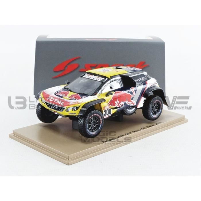 Voiture Miniature De Collection Spark 1 43 Peugeot 3008 Dkr Dakar 2018 Jaune Blue Red S5620 Cdiscount Jeux Jouets
