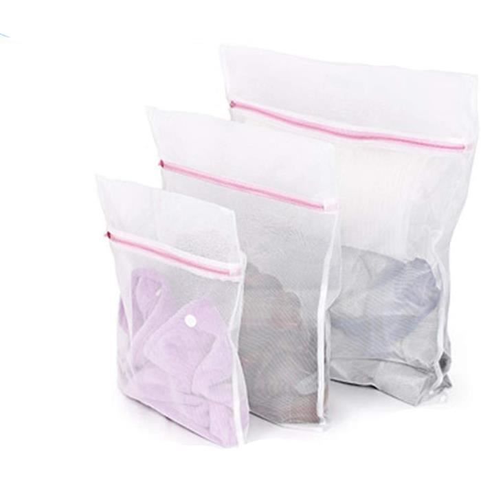 Lot De 3 Filets à Bagages 42x21cm - Rangement Voiture, Caravane, Camion | Avec Crochets Et Vis