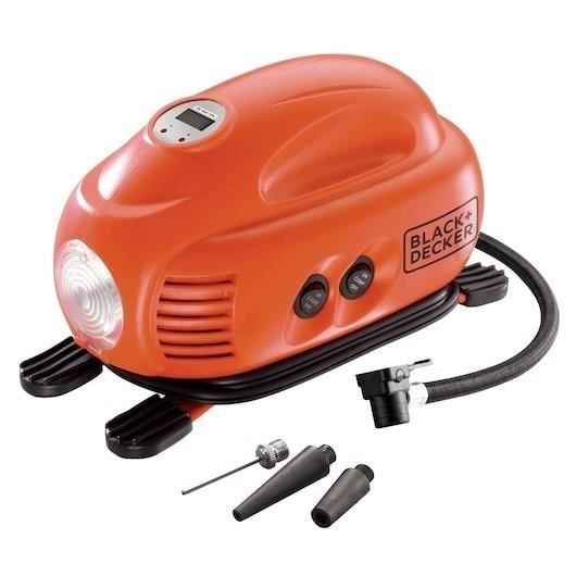 Gonfleur compreseur +DECKER ASI200 XJ 827 bars/ 120 psi