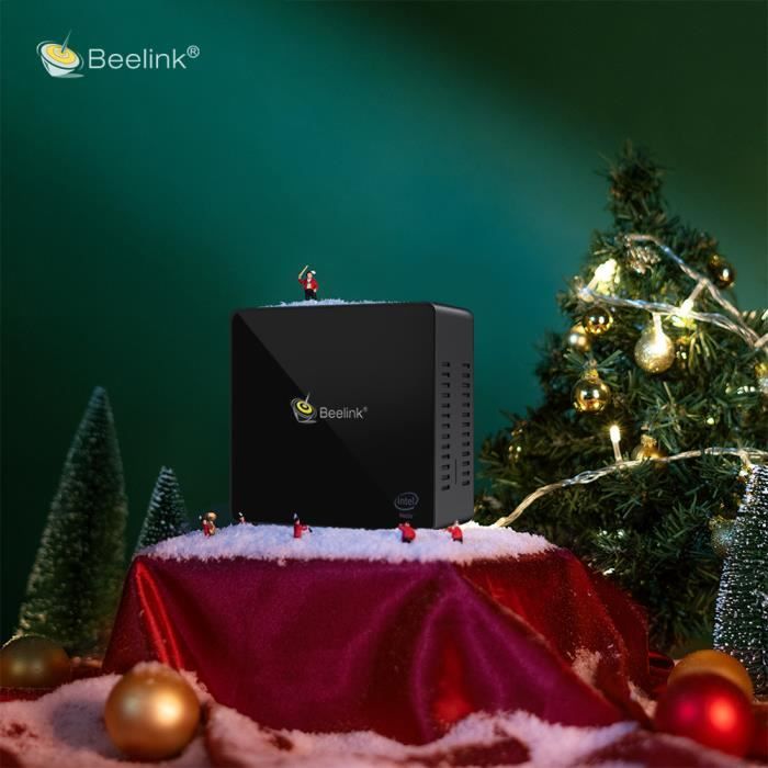 Achat Ordinateur de bureau Mini PC Beelink Gemini X45  Intel GEMINI LAKE J4105  Windows 10 2,5 GHz, Quad Core 8GB+256GB EU plug pas cher