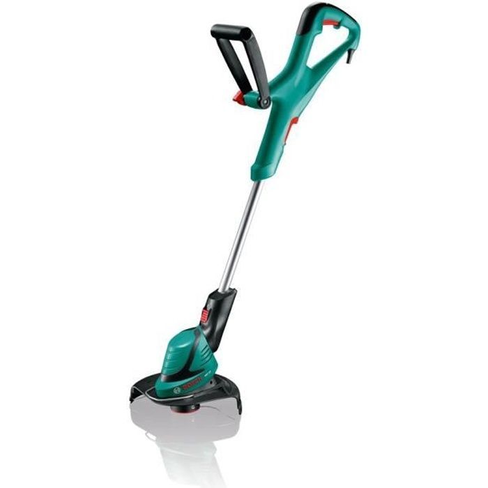 Coupe-bordures électrique BOSCH ART 27 - 450 W - Coupe 27 cm - Tête rotative dresse-bordures - Manche 80 à 115 cm