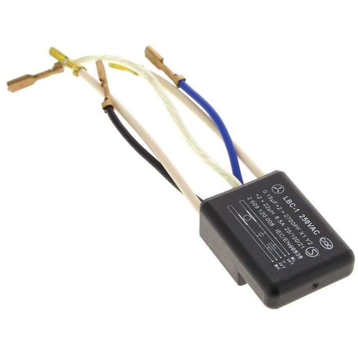 Filtre antiparasite 0 15µf 2609120008 meuleuse bosch