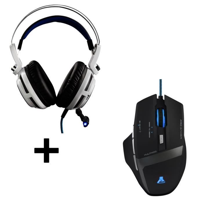 The G-Lab Pack Gamer : Micro-Casque KORP#200 Filaire - Rétroéclairé +  Souris KULT#100 - Cdiscount Informatique