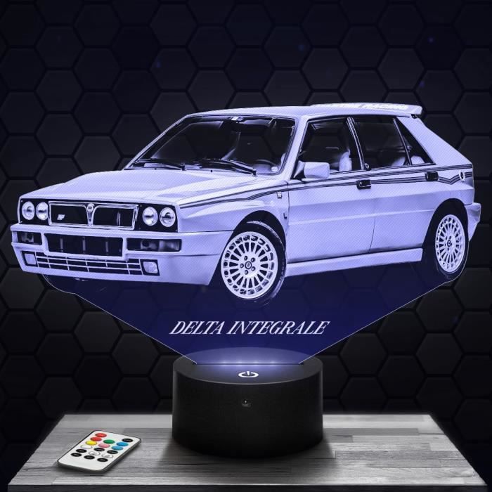 Kaltner Präsente Lampe D'ambiance LED - Bloc De Verre Cristal - Gravure Laser 3D - Motif Maritime - Bateau