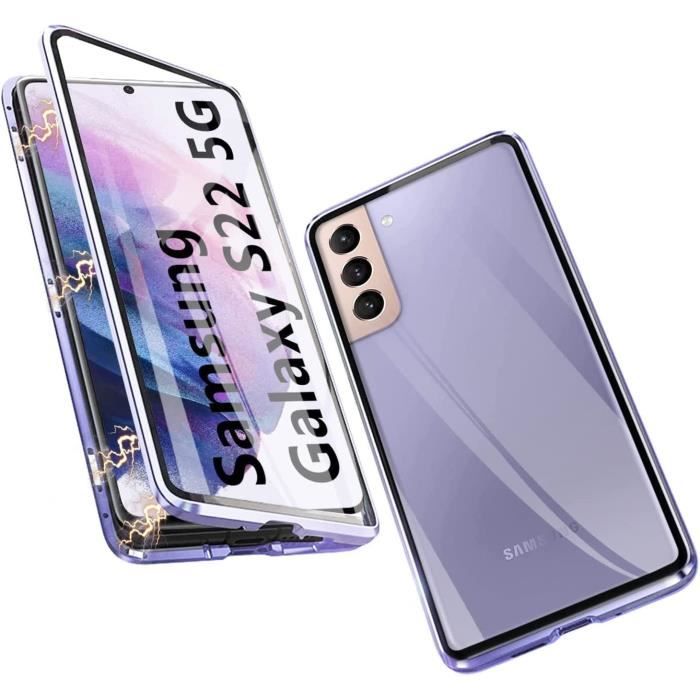 Coque Samsung Galaxy S22 Ultra 5G Adsorption Magnétique Métal