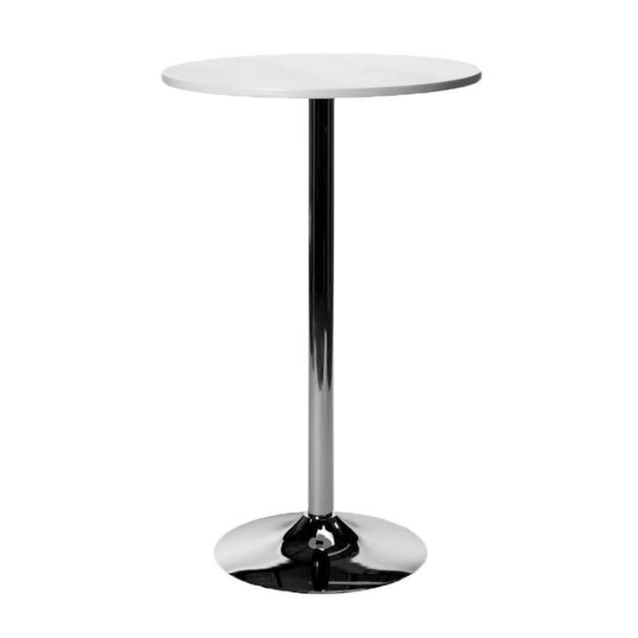 Clp Table De Bar Ronde Diametre O 60 Cm Hauteur 95 Cm Ideale