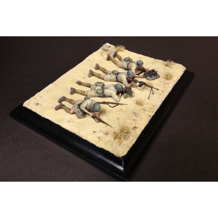 XINGCHANG 1/35 Kits De Modèles De Figurines en Résine Scène De Guerre 3 Figurines Non Assemblées Non Peintes 037