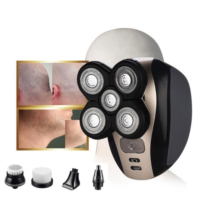 rasoir électrique 5 têtes