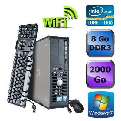 Top achat Ordinateur de bureau Dell Optiplex 780 SFF - 2,60GHz - 8Go - 2To - Wifi pas cher Achat Ordinateur de bureau Dell Optiplex 780 SFF - 2,60GHz - 8Go - 2To - Wifi pas cher