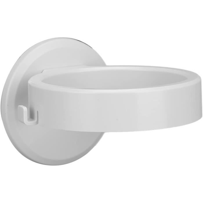 Support Mural Auto-adhésif Pour Brosses à Cheveux - Lot De 2 - Réglable, Sans Perçage - Organisateur Salle De Bain