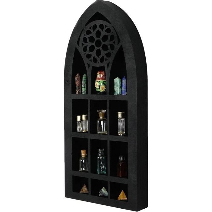 BIOTAT Étagère En Cercueil,Décor Gothique En Bois - Étagère Flottante