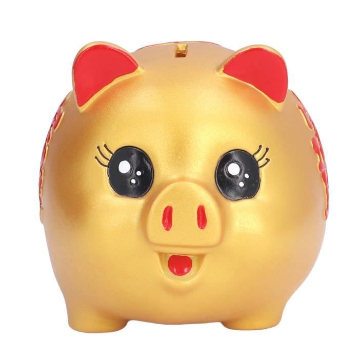 EJ.life Piggy Bank, Pig Money Box 4 Different Sizes Cute Cartoon Pig luminaire centre Cochon