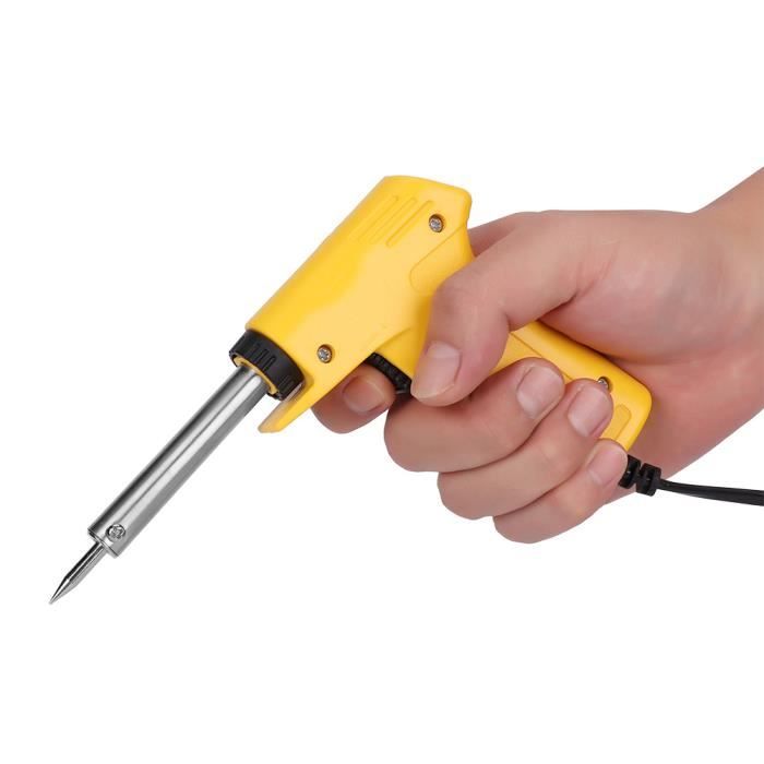 ROM Pistolet Fer Souder Soldering Iron Gun Hand Heating Wire 220V rom-pistolet-fer-souder-soldering-iron-gun-hand-heating-wire-220v