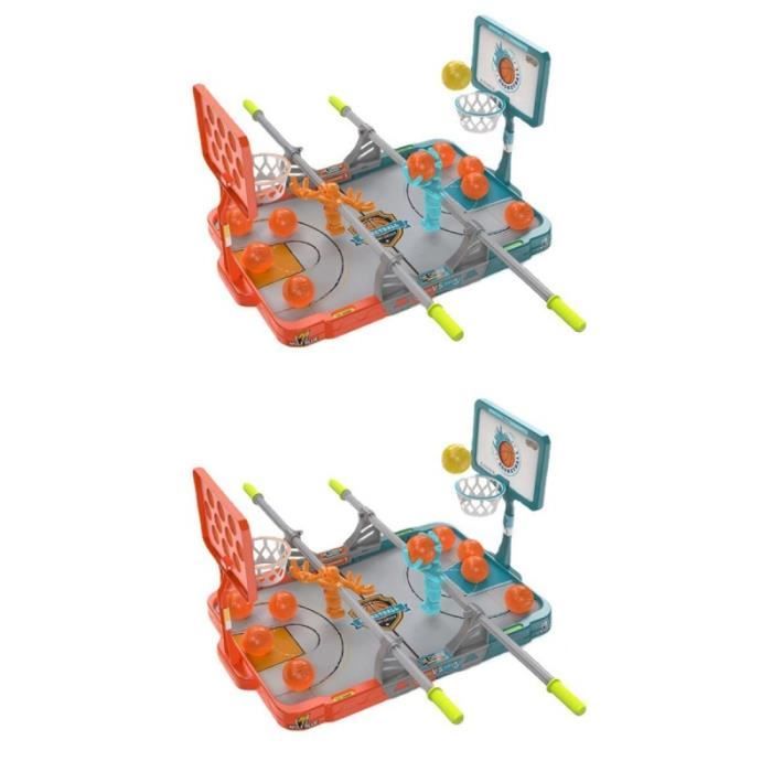 2 ensembles de basket de basket-ball de bureau jouets pour enfants d'intérieur jouets éducatifs