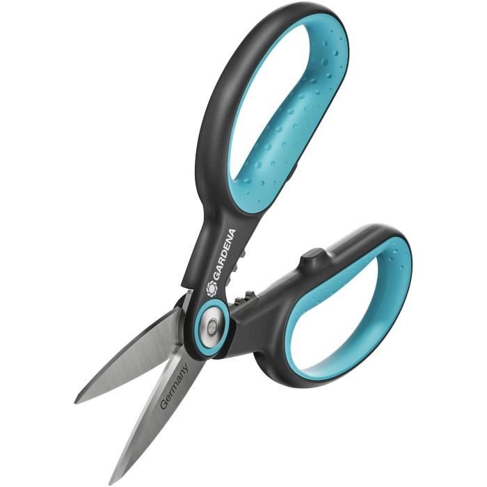 Ciseaux usage GARDENA HerbCut Lames pointues en acier inoxydable Fonction effeuillage