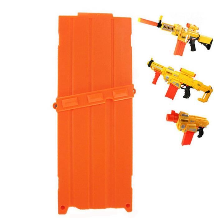 Getek 1x 12 Flechettes Chargeur Pour Nerf N Strike Elite Blaster Plastique Orange Achat Vente Recharge Pistolet Bille Cdiscount