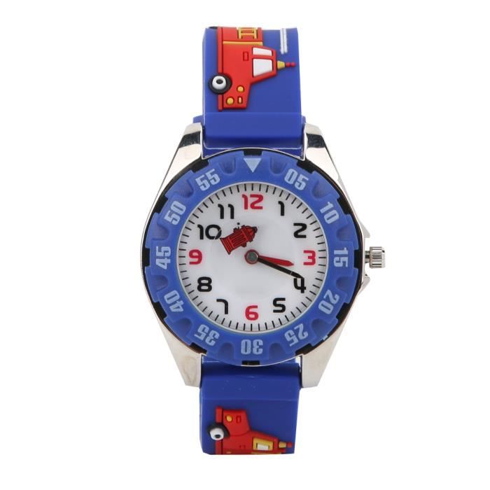 Montre Pédagogique Liverpool FC – Enfant, Cadran 25mm, Silicone Rouge, Aiguilles éducatives