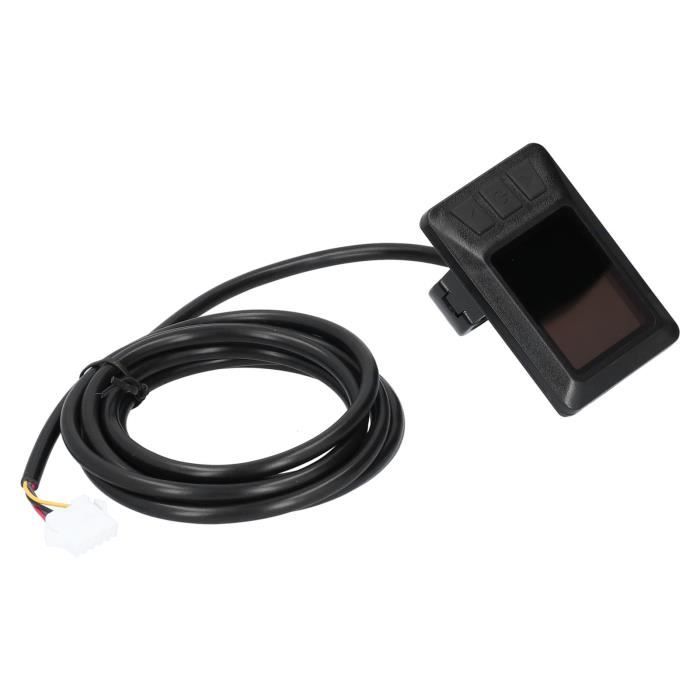 Écran Couleur KT-LCD7C Pour Vélo électrique - Compatible Contrôleurs KT 24V/36V/48V - Affichage Vitesse, Batterie