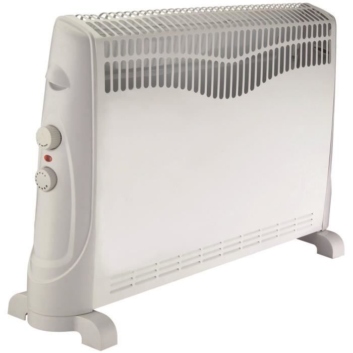 Portable 2000W THERMOSTAT convecteur chauffage hiver 2kw