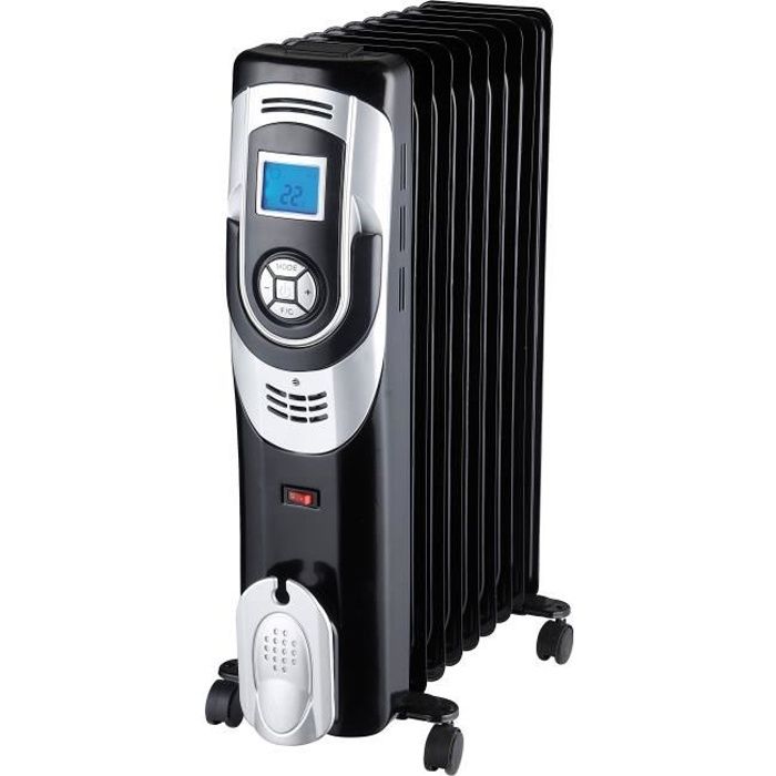 dx drexon chauffage bain d huile electronique 2000w cdiscount bricolage